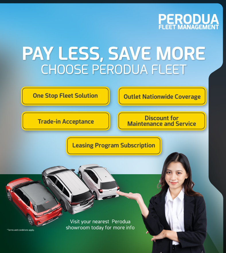 Perodua Fleet Program 2026 promotional mobile banner